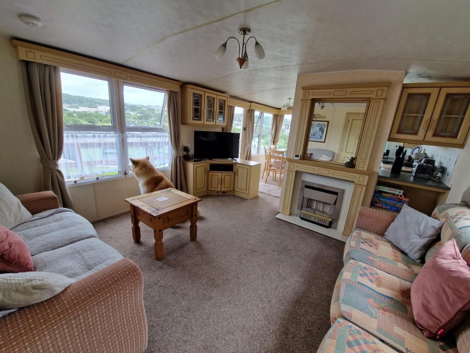 Haven On The Hill 2 Bed Caravan With Town Views Of Aberystwyth F7 Ngoại thất bức ảnh